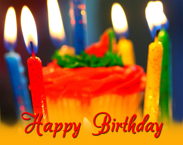 Birthday Cake And Candles Email Backgrounds | ID#: 135 ...